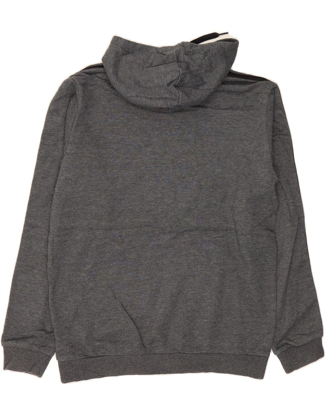 ADIDAS Mens Hoodie Jumper Medium Grey Cotton Vintage Adidas and Second-Hand Adidas from Messina Hembry 