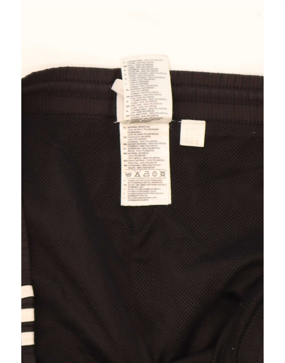 Adidas muške kargo sportske kratke hlače veliki crni poliester