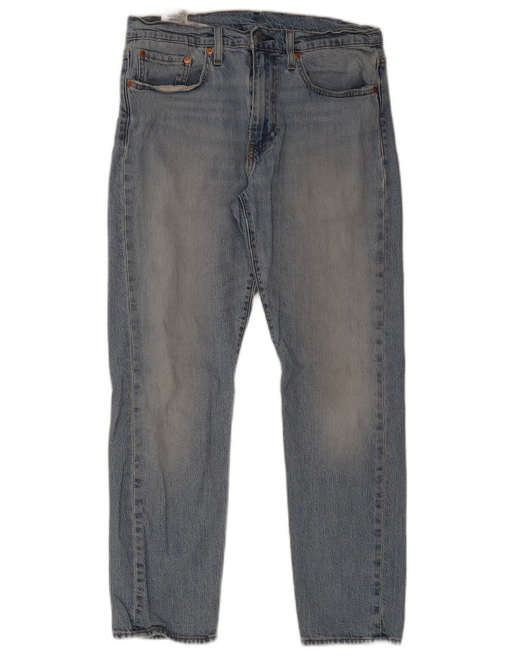 Levi's muške 502 ravne traperice W32 L30 plavi pamuk