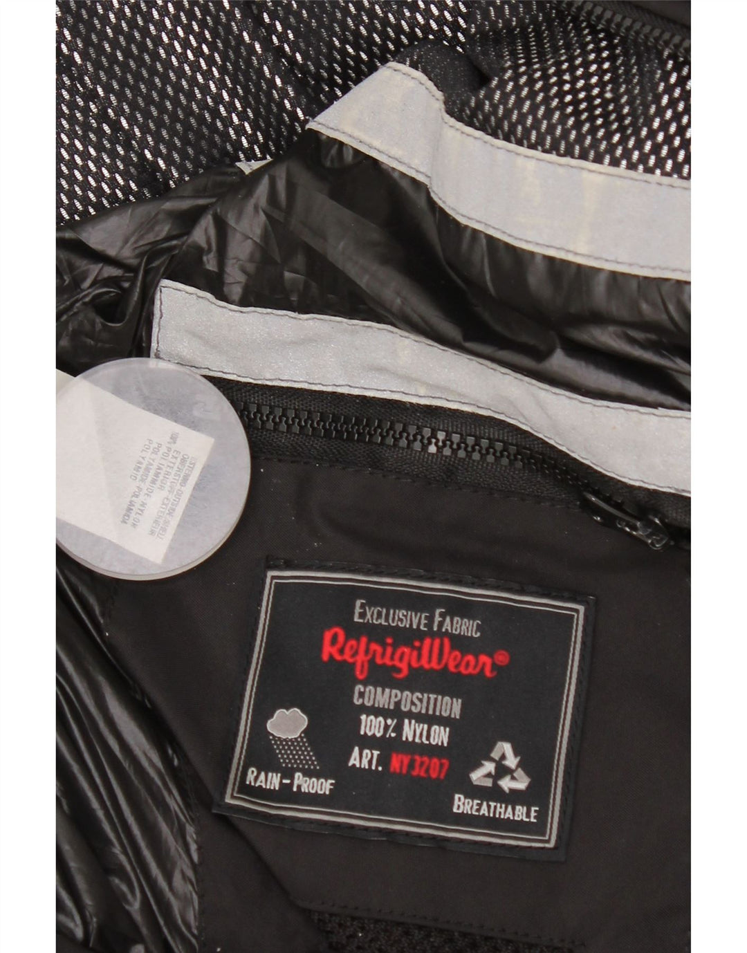Refrigiwear ženska kišna jakna IT 52 2XL crni najlon