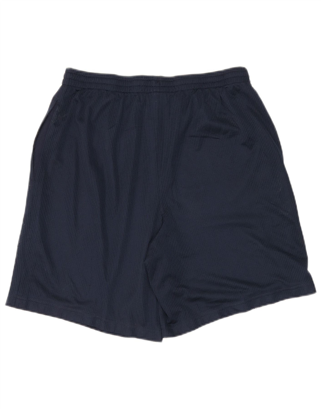 STARTER Mens Sport Shorts Medium Navy Blue Polyester