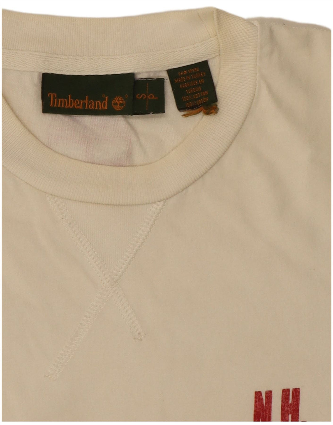 Timberland muška majica s grafičkim motivima, mali bijeli pamuk