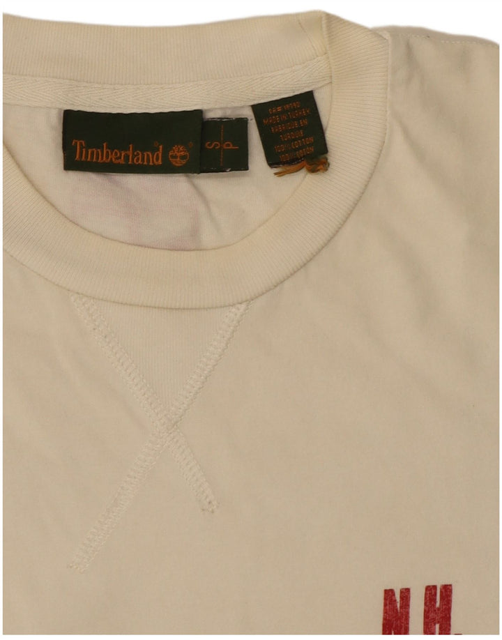 Timberland muška majica s grafičkim motivima, mali bijeli pamuk