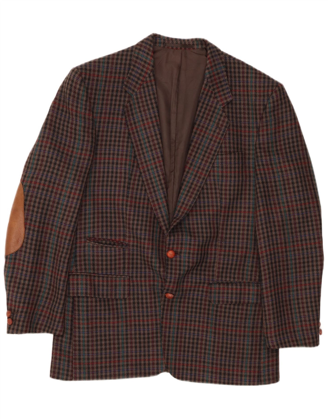 MARIO BARUTTI Muška jakna sa jaknom UK 40 Velika višebojna houndstooth