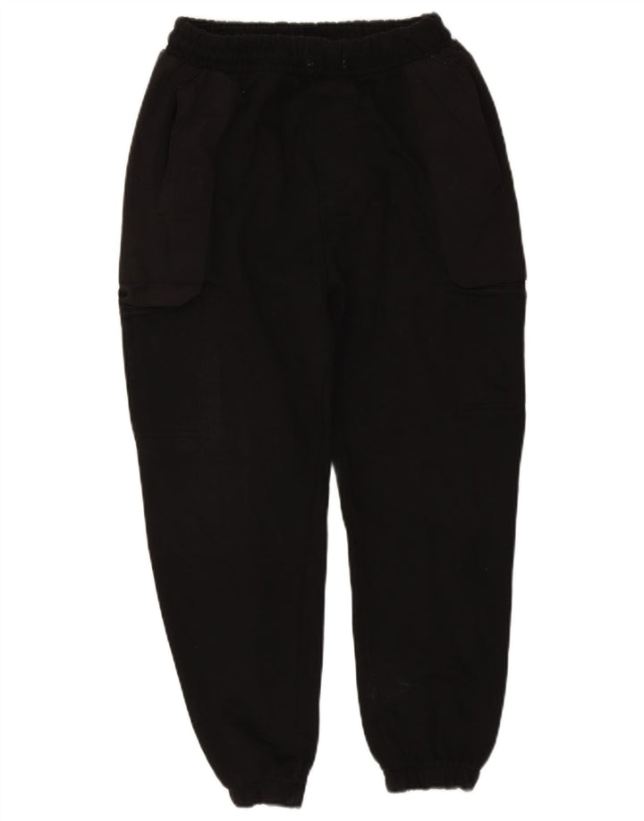 Zara Mens Capri Cargo Trenirka Hlače Joggers srednje crne