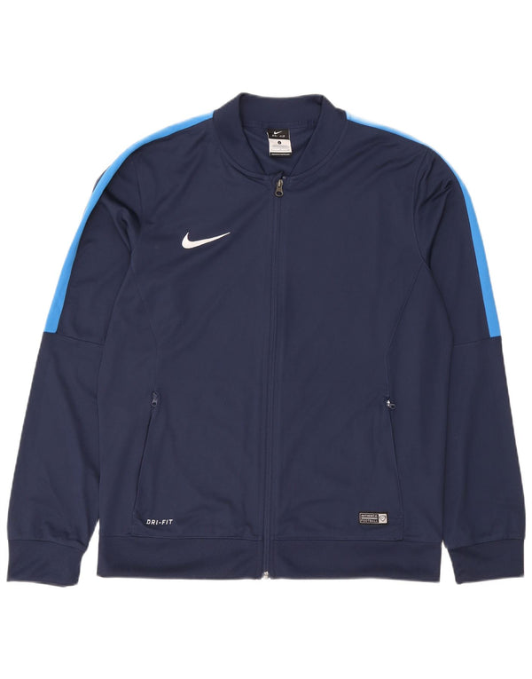 Nike Dri Fit trenirka velika jakna tamnoplave boje