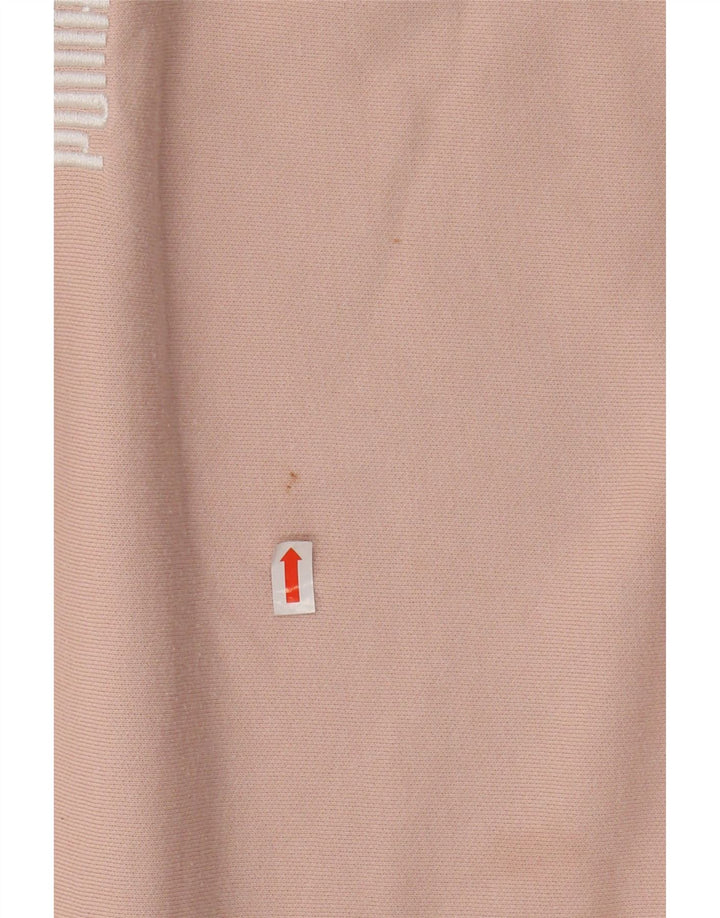 PUMA Ženska velika majica s kapuljačom UK 10 Small Pink Cotton