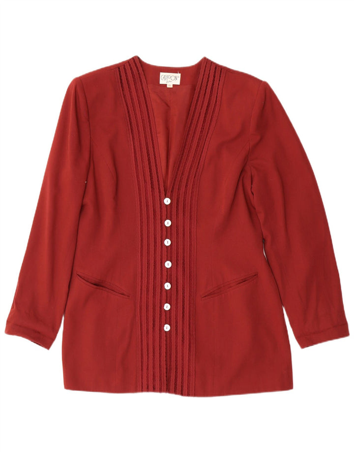 CARTOON Ženska jakna sa 7 gumba IT 42 Srednje crvena viskoza