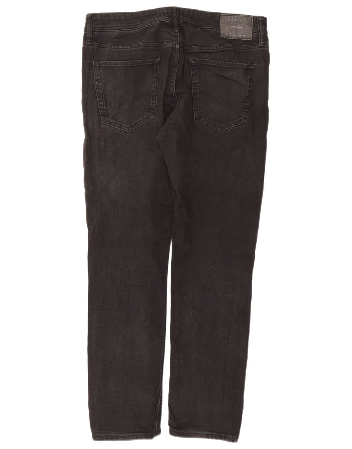 Jack & Jones muške uske traperice GLENN W34 L32 sivi pamuk