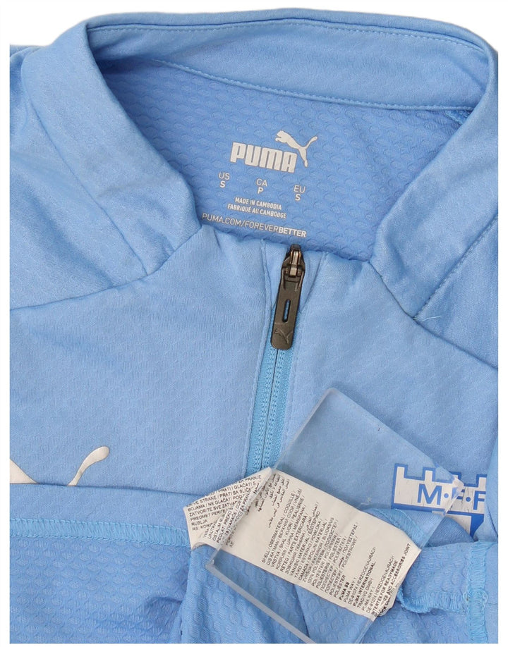 Muška trenirka Puma s patentnim izrezom, mali plavi poliester