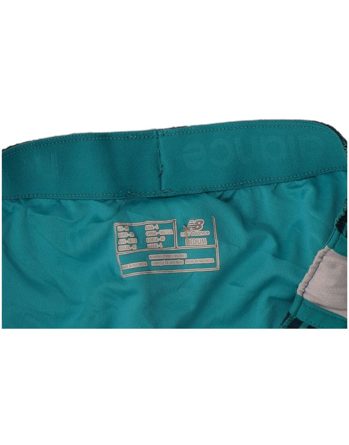 NEW BALANCE Ženske sportske kratke hlače UK 14 srednje tamnoplave pruge