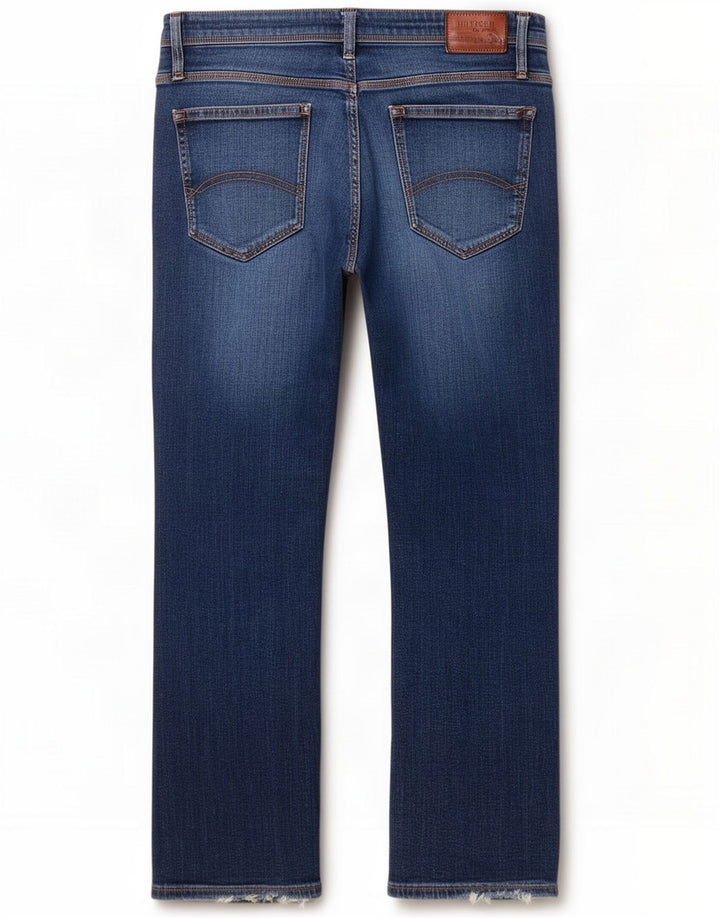 Tommy Hilfiger Mens Bootcut Jeans W34 L30 Blue