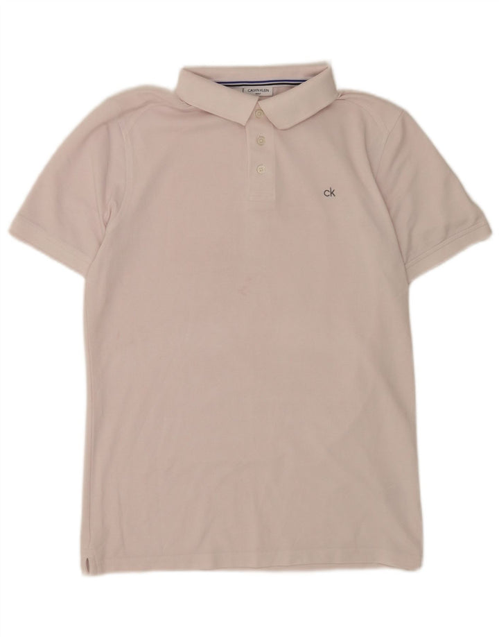 Calvin Klein muška polo majica Mala ružičasta pamučna