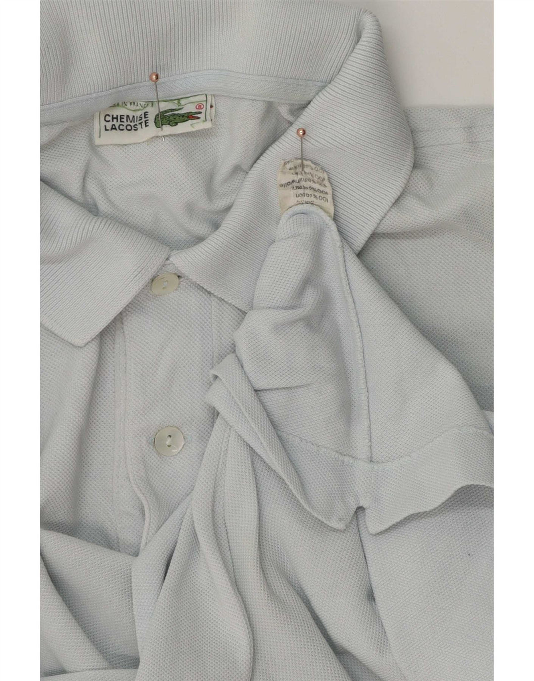Lacoste muška polo majica veličine 5 velika plava pamuk