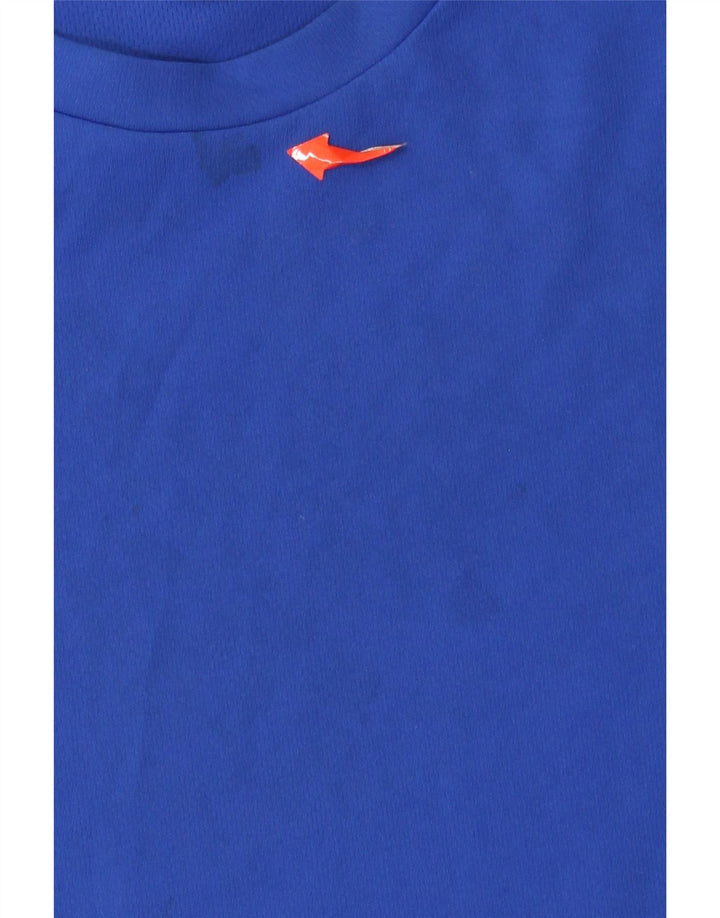 Adidas muška Climalite majica kratkih rukava Medium Blue Colourblock Poliester