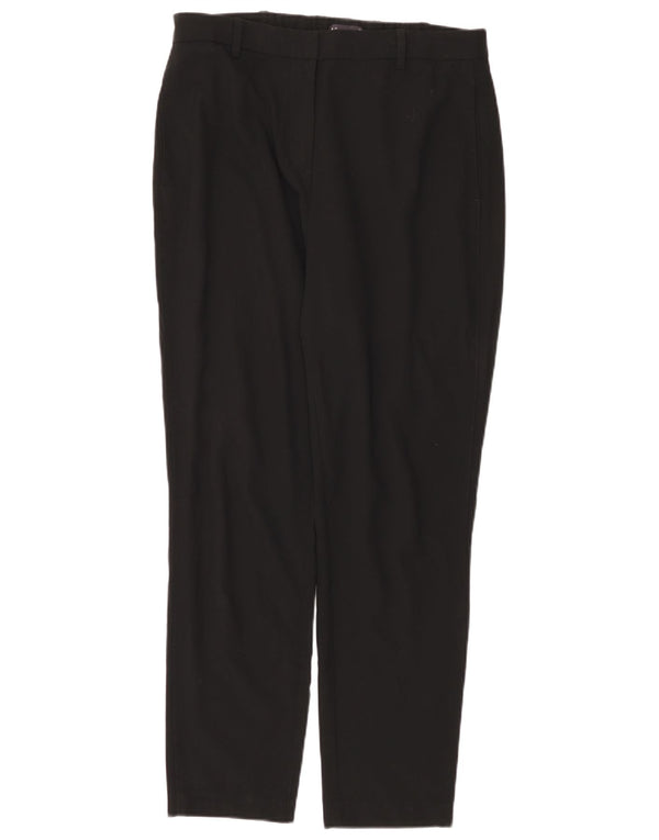 Marks & Spencer ženske sužene chino hlače UK 14 Large W32 L29 crne