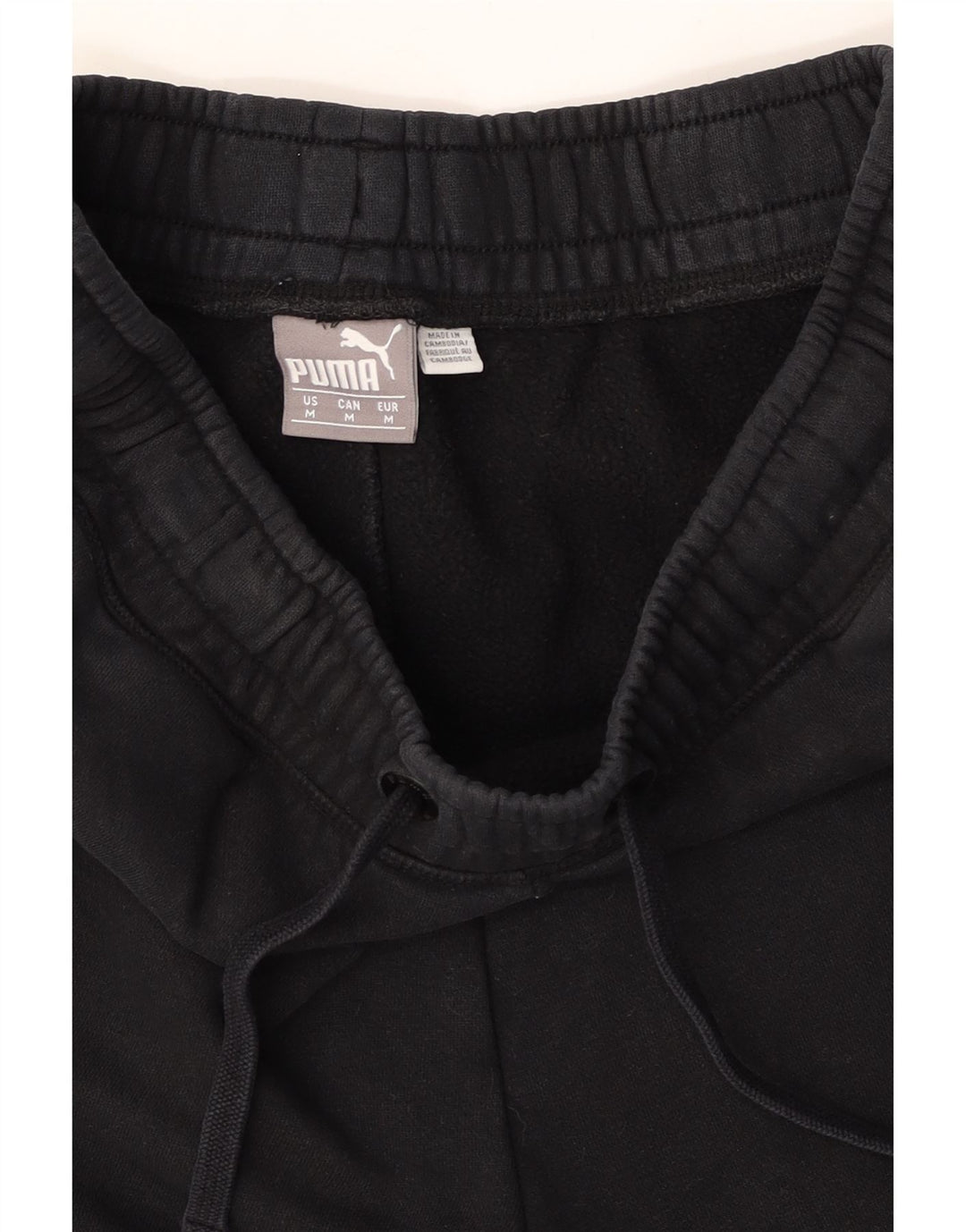 PUMA Mens Tracksuit Trousers Medium  Black Cotton Vintage Puma and Second-Hand Puma from Messina Hembry 