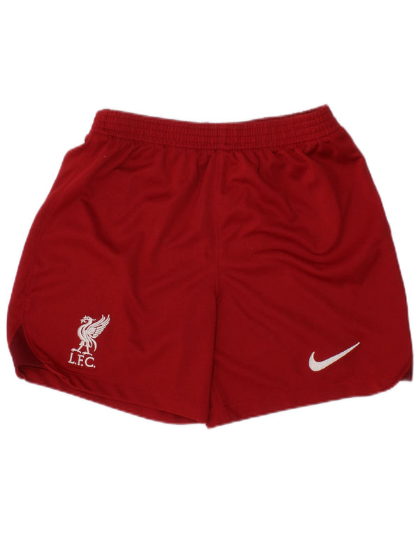 NIKE Sportske kratke hlače Liverpool za dječake 6-7 godina, veliki crveni poliester