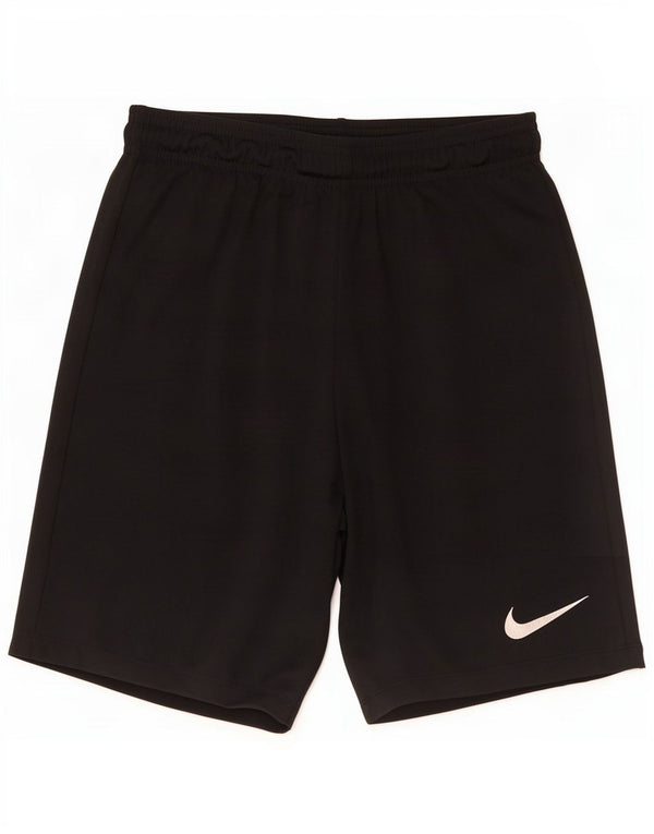 Male crne sportske kratke hlače Nike Dri Fit od poliestera