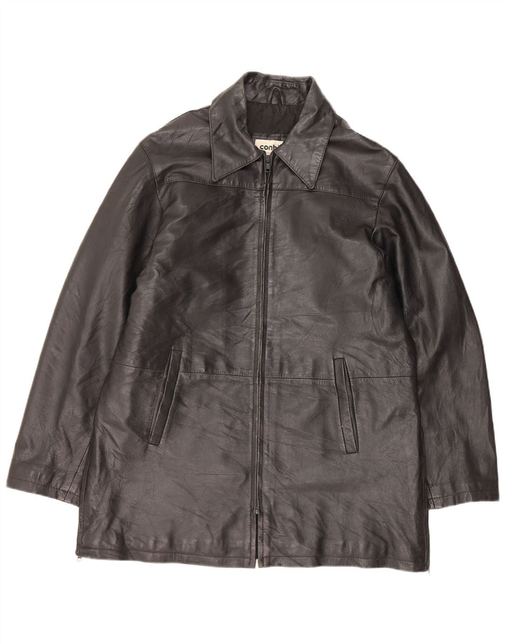 CONBIPEL muška kožna jakna IT 44 XS crna koža