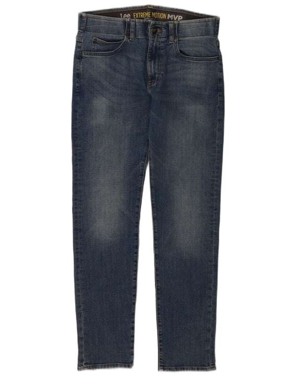 Lee Mens Extreme Motion Slim sužene traperice W32 L32 Plavi pamuk