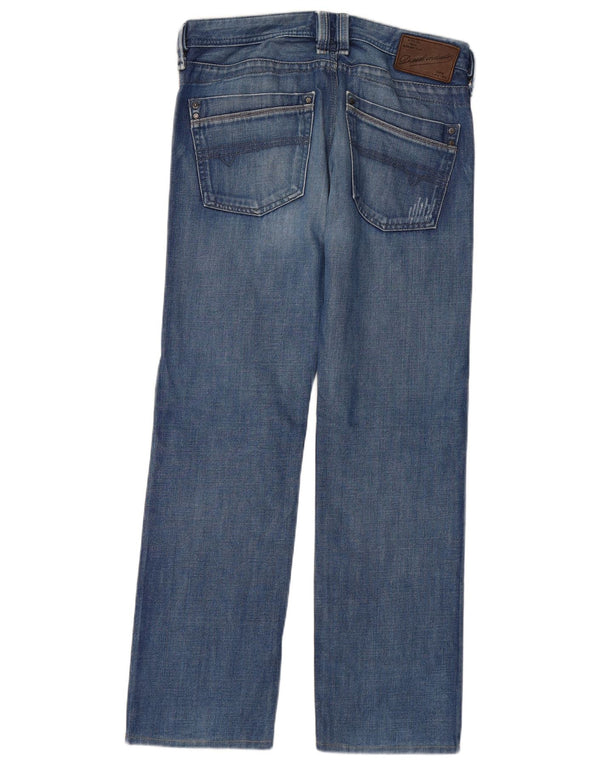 DIESEL Muške ravne traperice Timmen W32 L31 Plavi pamuk