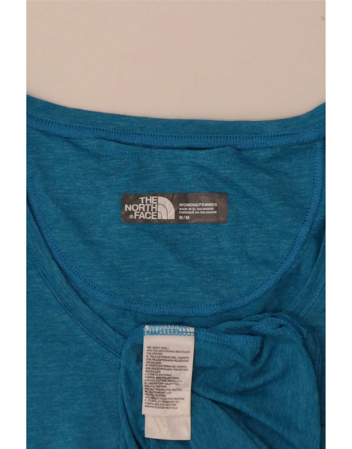 The North Face ženska majica kratkih rukava UK 12 srednje plavi pjegavi poliester