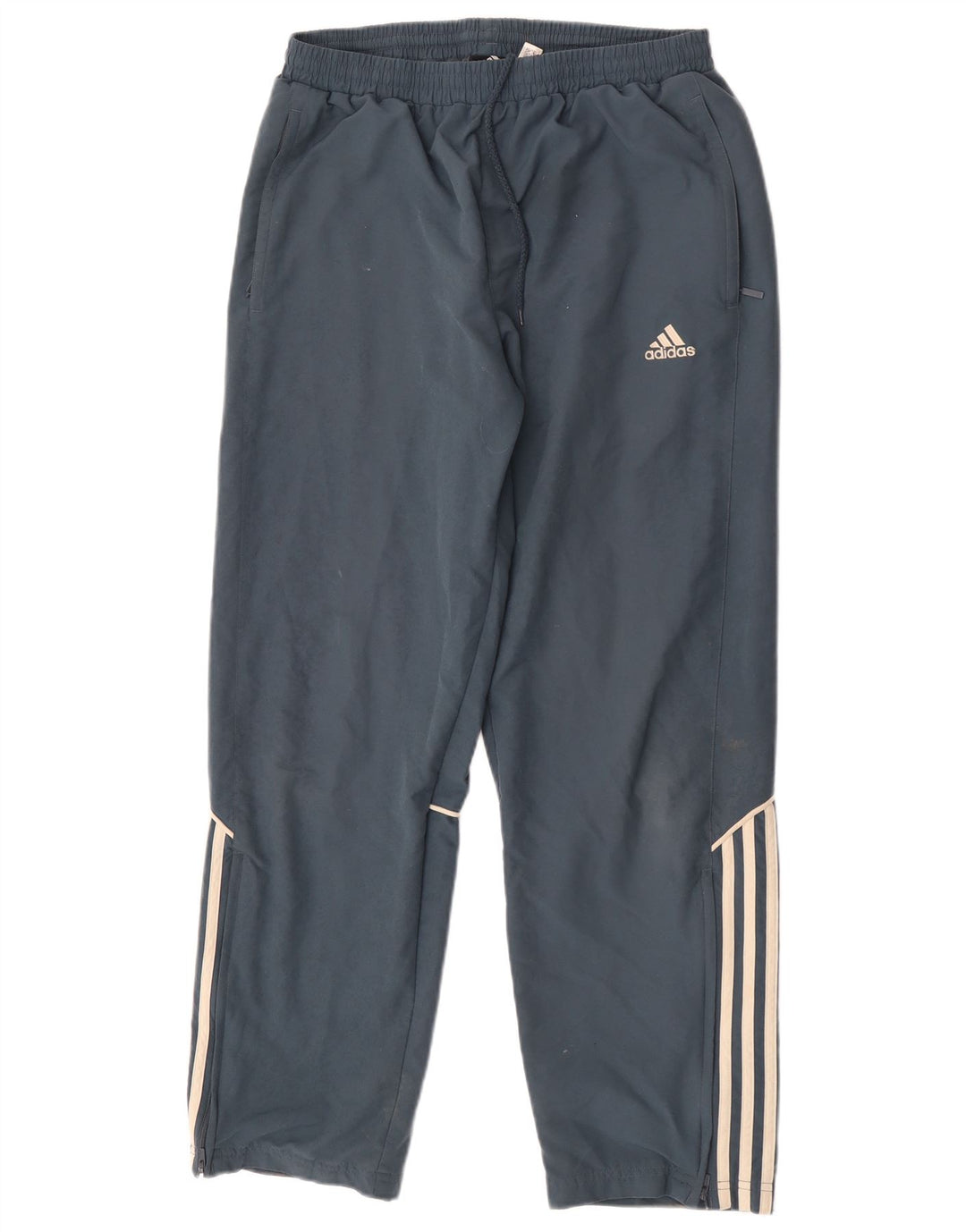 Adidas muške trenirke srednje plave poliesterske hlače