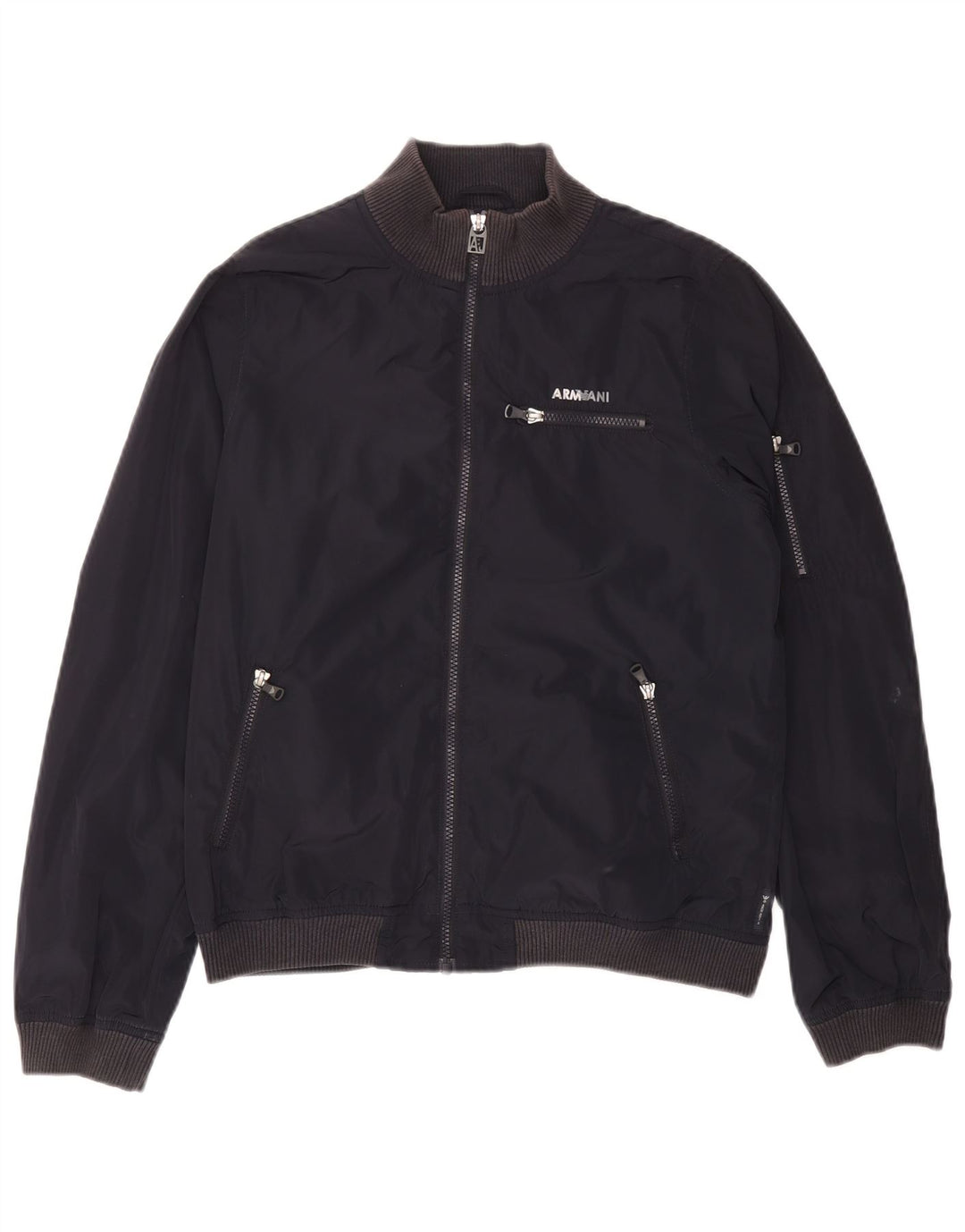 ARMANI JUNIOR Bomber jakna za dječake 15-16 godina tamnoplava poliester