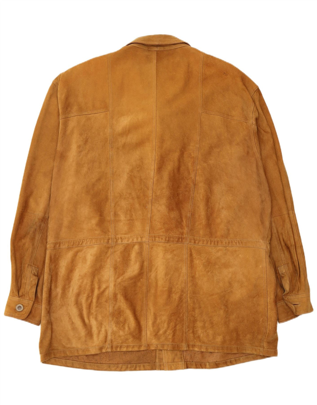 ASGARD Muški gornji kaput od brušene kože UK 42 XL smeđi