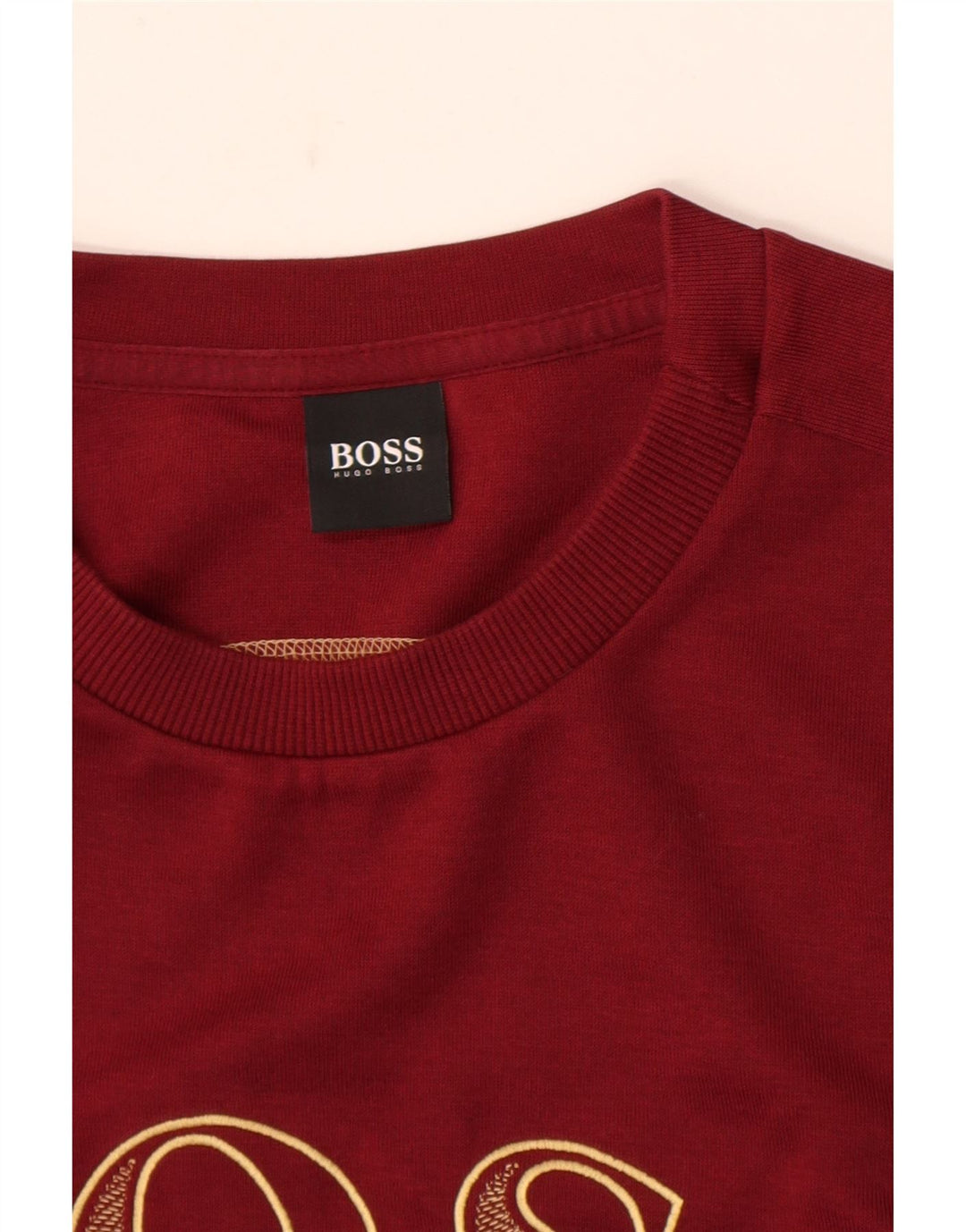 Hugo Boss muška trenirka s grafičkim motivima, srednji bordo