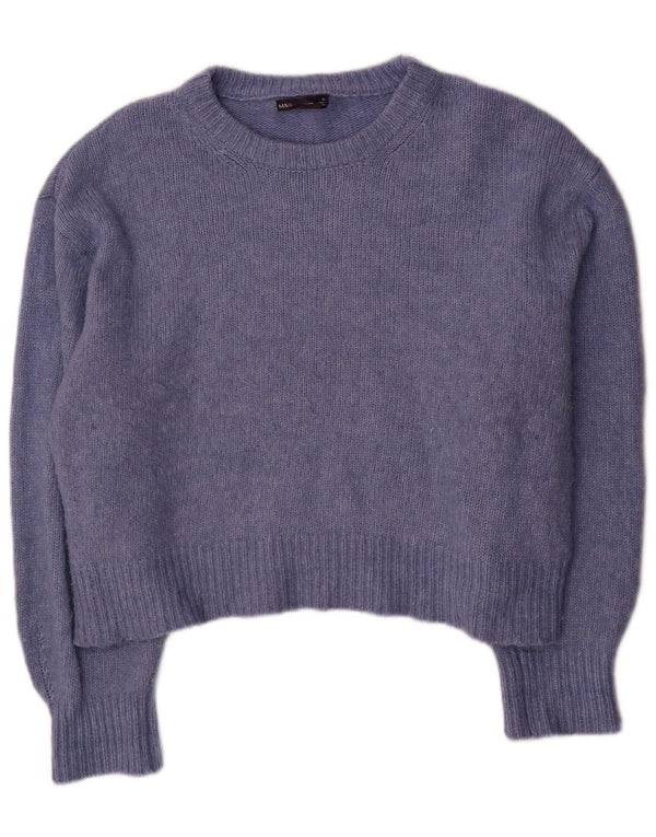 Marks & Spencer ženski pulover s kratkim izrezom UK 18 XL plava