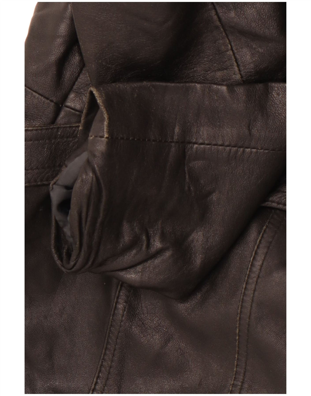 VINTAGE ženski kožni kaput IT 40 mali crni