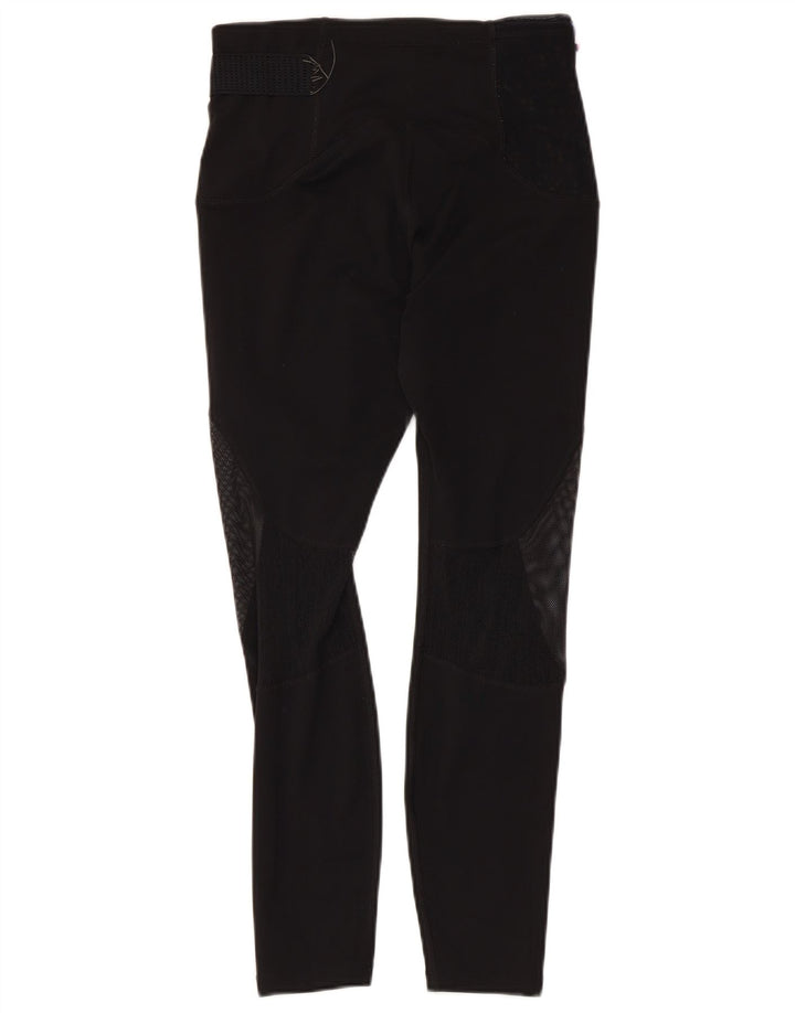 NIKE Ženske Dri Fit Leggings UK 8 Male crne poliesterske