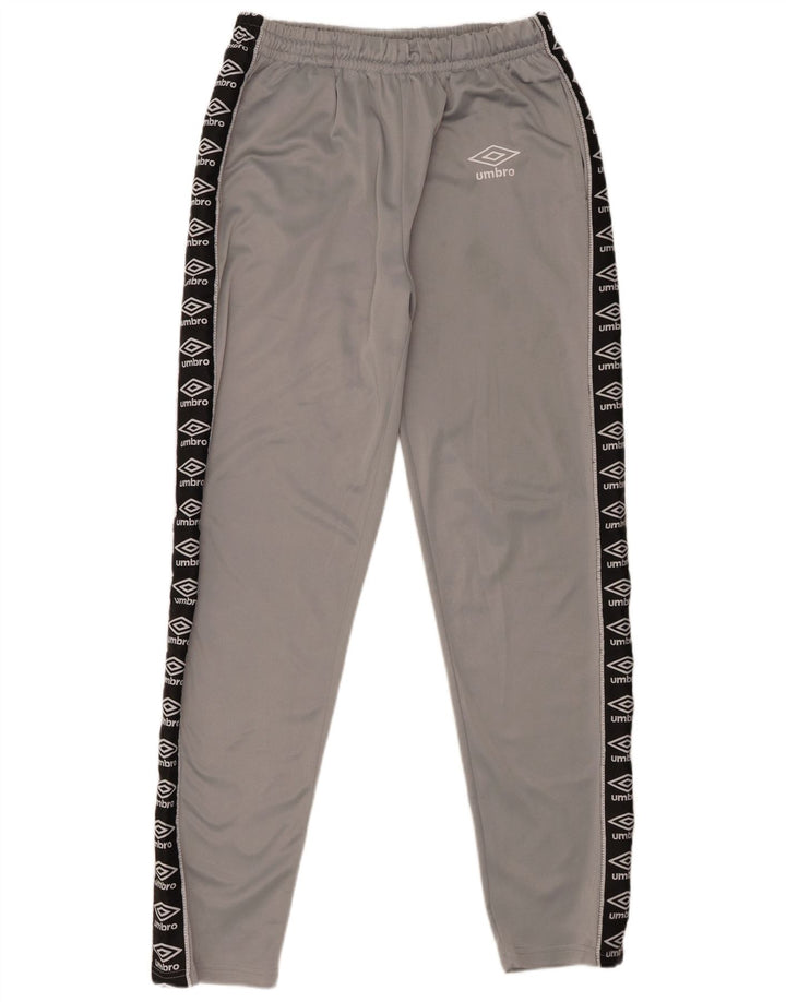 Umbro muške hlače za trenirku Graphic Large Grey Colourblock Poliester