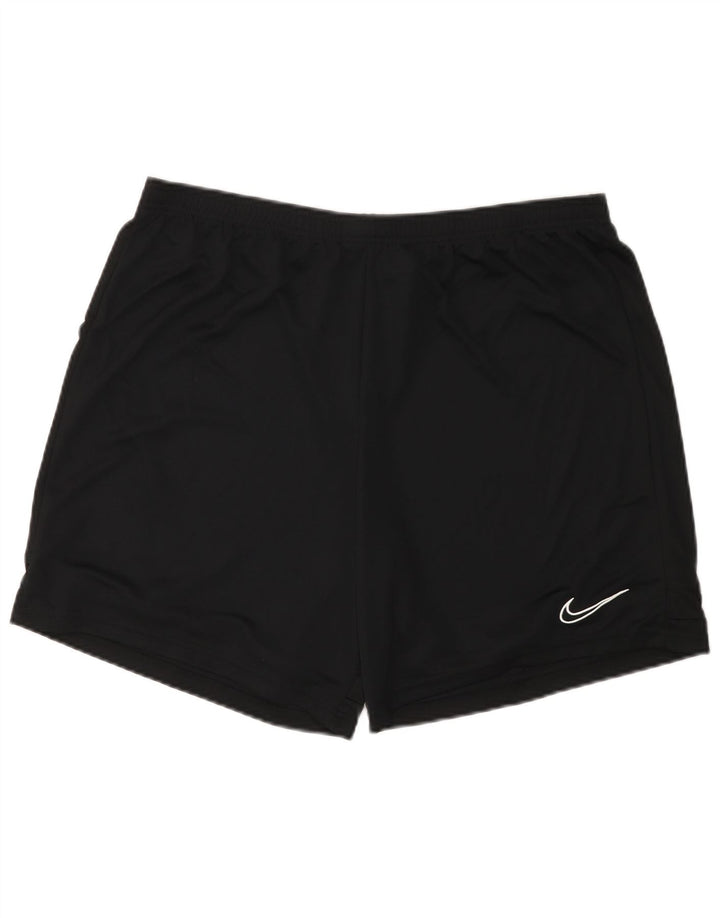 NIKE muške Dri Fit sportske kratke hlače 2XL crni poliester