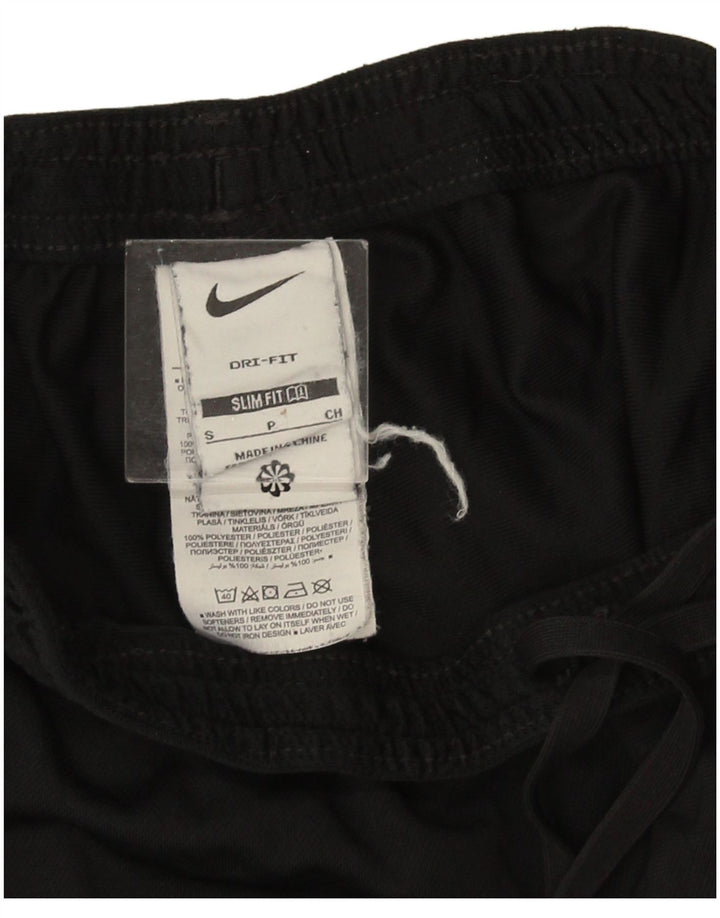 Male crne uske hlače od poliestera Nike Dri Fit Slim