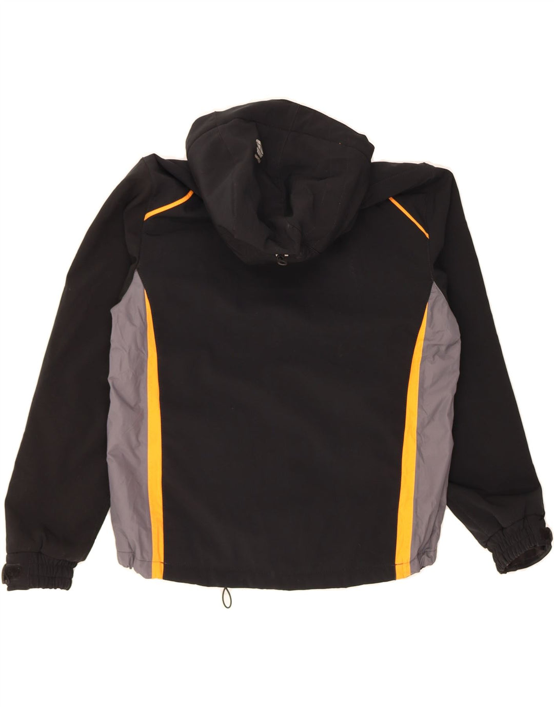 SPORTFUL Mens Graphic Windbreaker Jacket IT 46 Small Navy Blue Colourblock Vintage Sportful and Second-Hand Sportful from Messina Hembry 