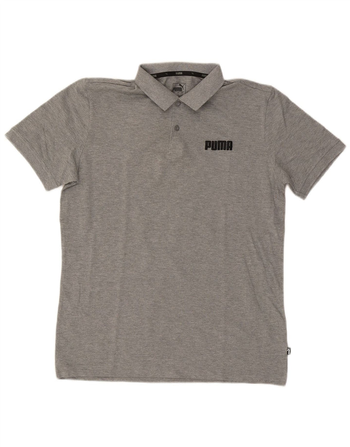 PUMA muška polo majica srednje sive boje