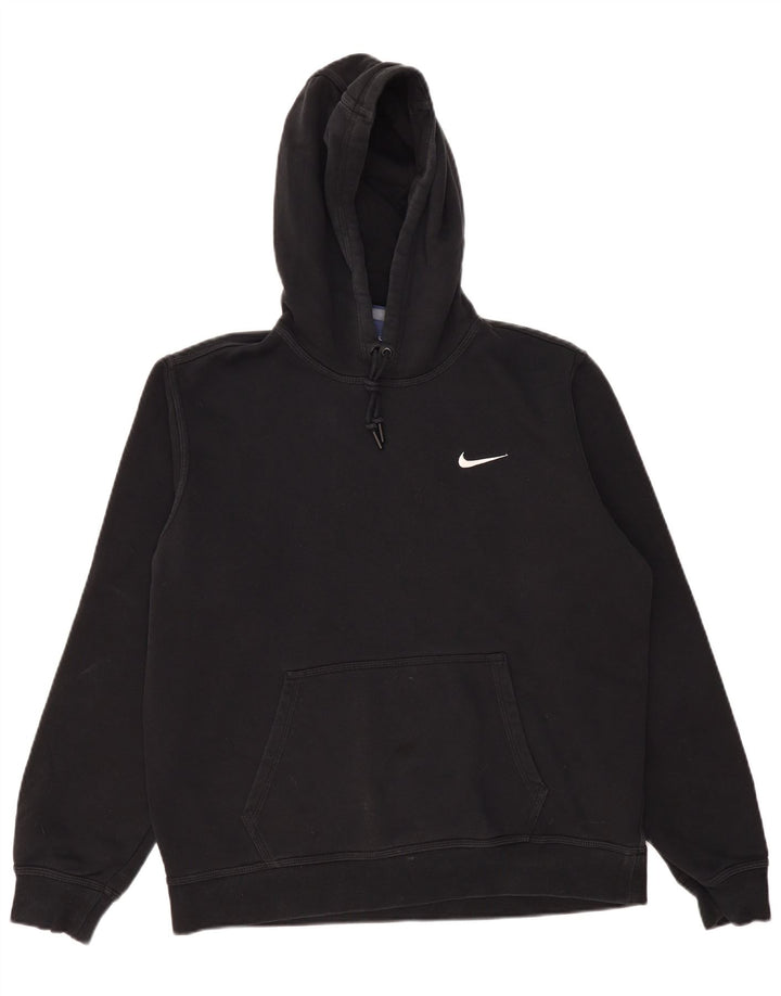 Nike muška majica s kapuljačom, veliki crni pamuk