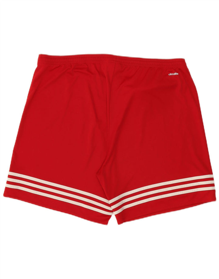 Adidas muške sportske kratke hlače Climalite XL crveni poliester