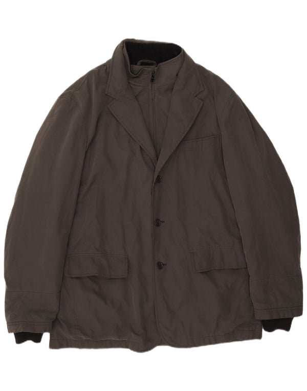 Fay muška jakna vjetrovka UK 42 XL sivi poliester