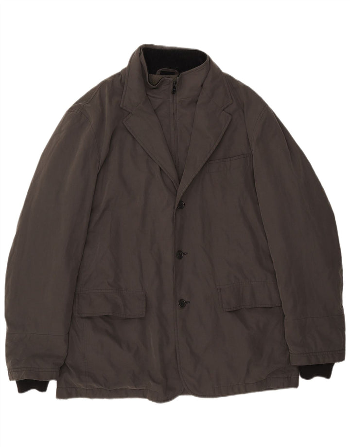 Fay muška jakna vjetrovka UK 42 XL sivi poliester