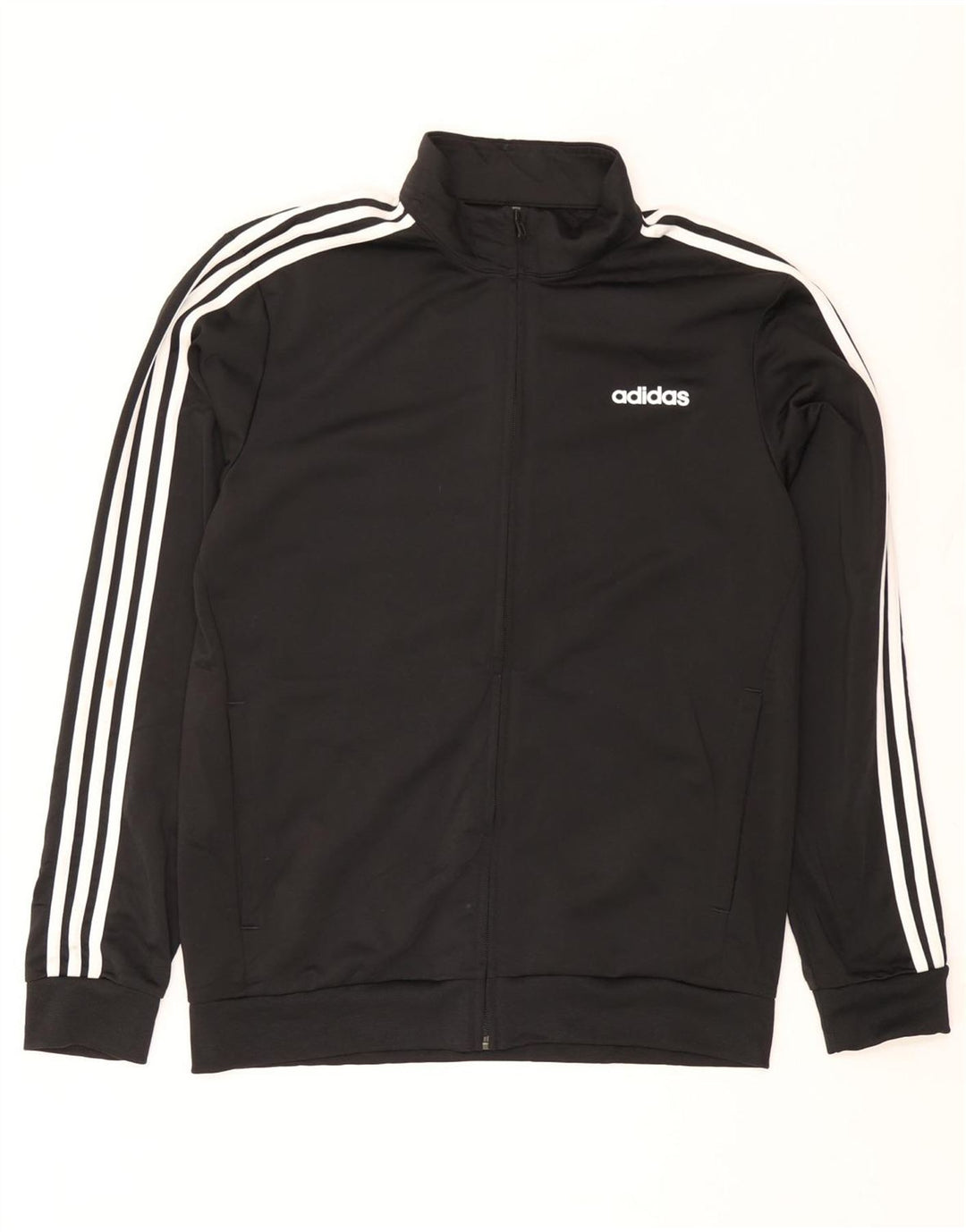Adidas muška gornja jakna trenirke srednje crne boje od poliestera