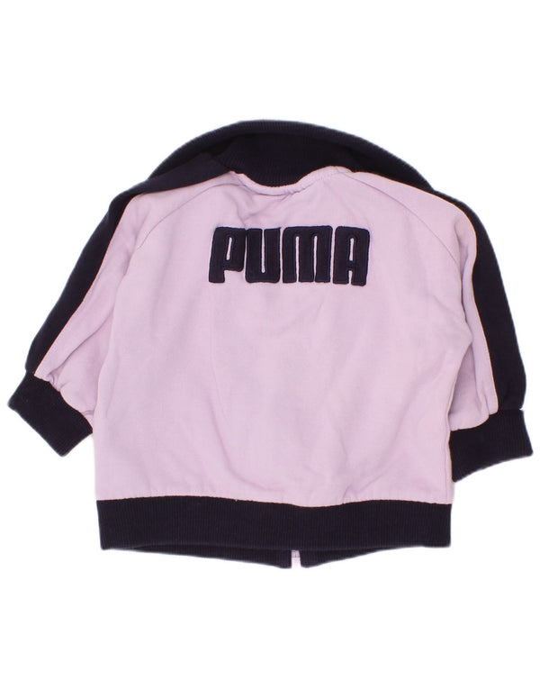 Puma trenirka za djevojčice Graphic Gornja jakna 6-9 mjeseci ljubičaste boje