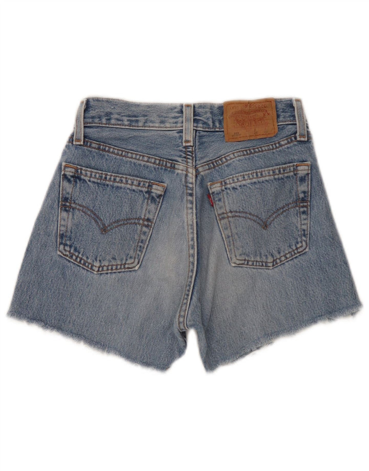 Levi's ženske 501 traper kratke hlače W26 male plave