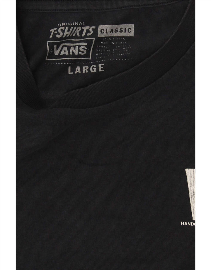 Vans Velika muška majica s grafičkim motivima od tamnoplavog pamuka