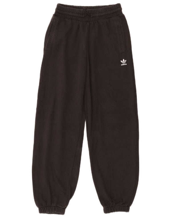 Adidas Ženska trenirka Hlače Joggers UK 10 Small Grey Cotton