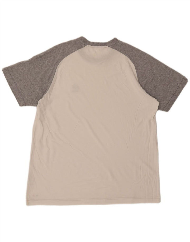 LOTTO muška majica kratkih rukava UK 46/46 3XL bijeli pamuk u boji