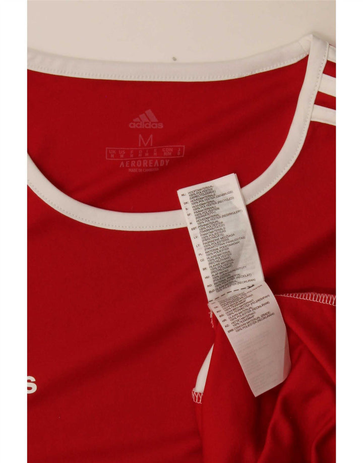 Adidas muška Aeroready majica kratkih rukava srednje crvene boje od poliestera